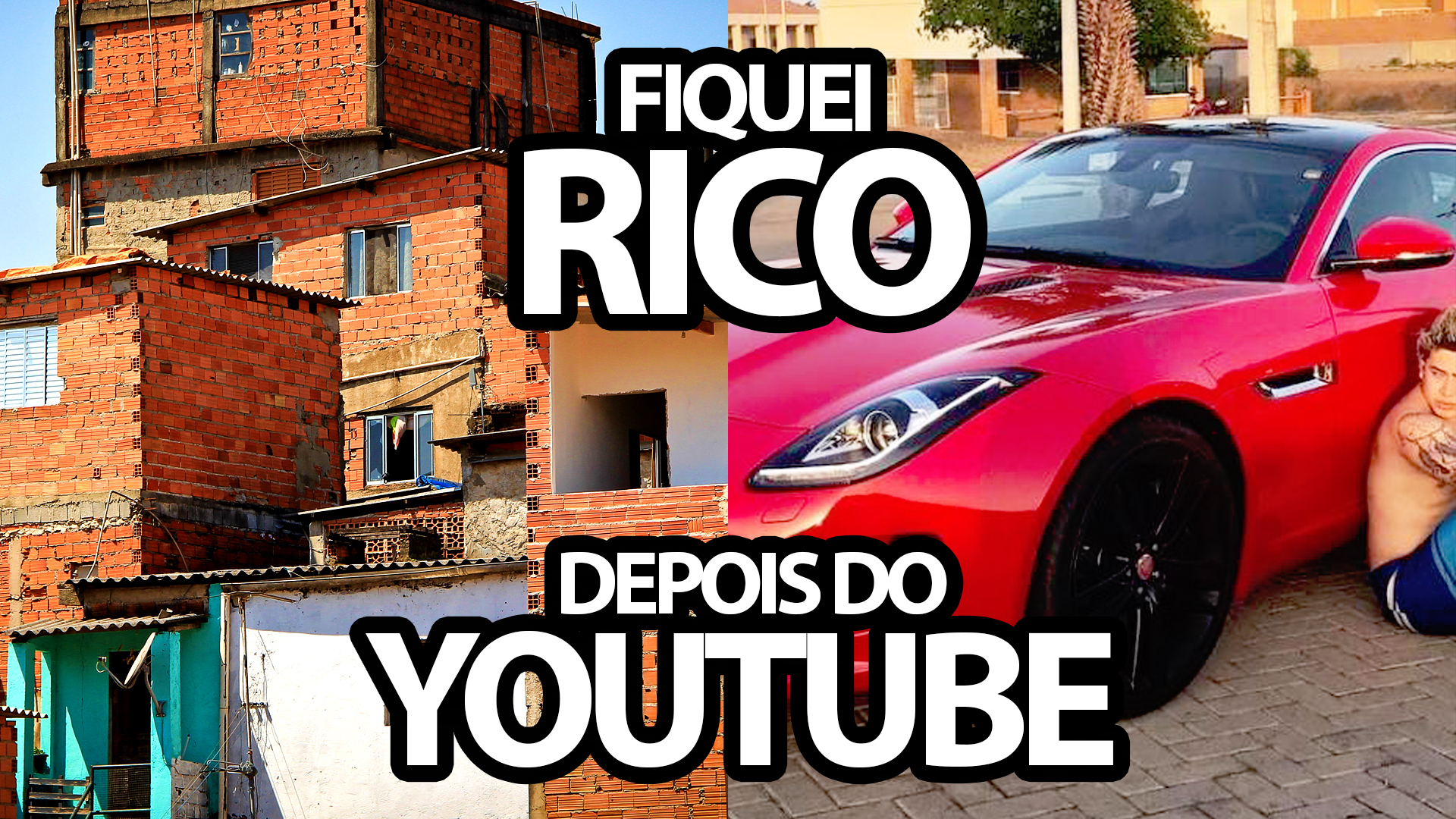 TOUR PELA CASA | FIQUEI RICO COM YOUTUBE | @Yaco_Carneiro