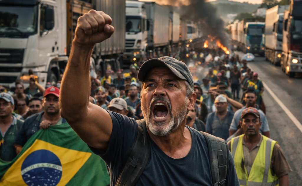GREVE GERAL: “CAMINHÕES PARAM O BRASIL”